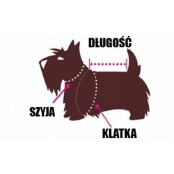 bluza ciepła kurteczka dla psa kota L 35 cm