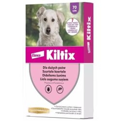 Elanco dawniej Bayer Kiltix   70 cm obroża na kleszcze i pchły