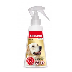 SABUNOL SPRAY PRZECIW PCHŁOM I KLESZCZOM DLA PSA 100ml