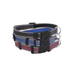 Obroża odblaskowa szer 2,5cm Dł 45-66 cm rozmiar L