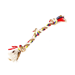 MOCNY SZARPAK sznur bawełna gryzak DUŻY 40cm